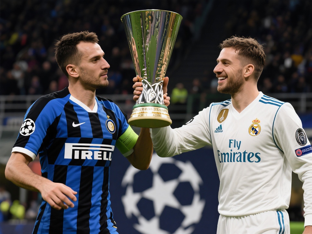 “宿敌之外是盟友!皇马球迷向国米致敬:欧洲王者共荣耀” 此外,两队在欧冠历史上的辉煌战绩,也让他