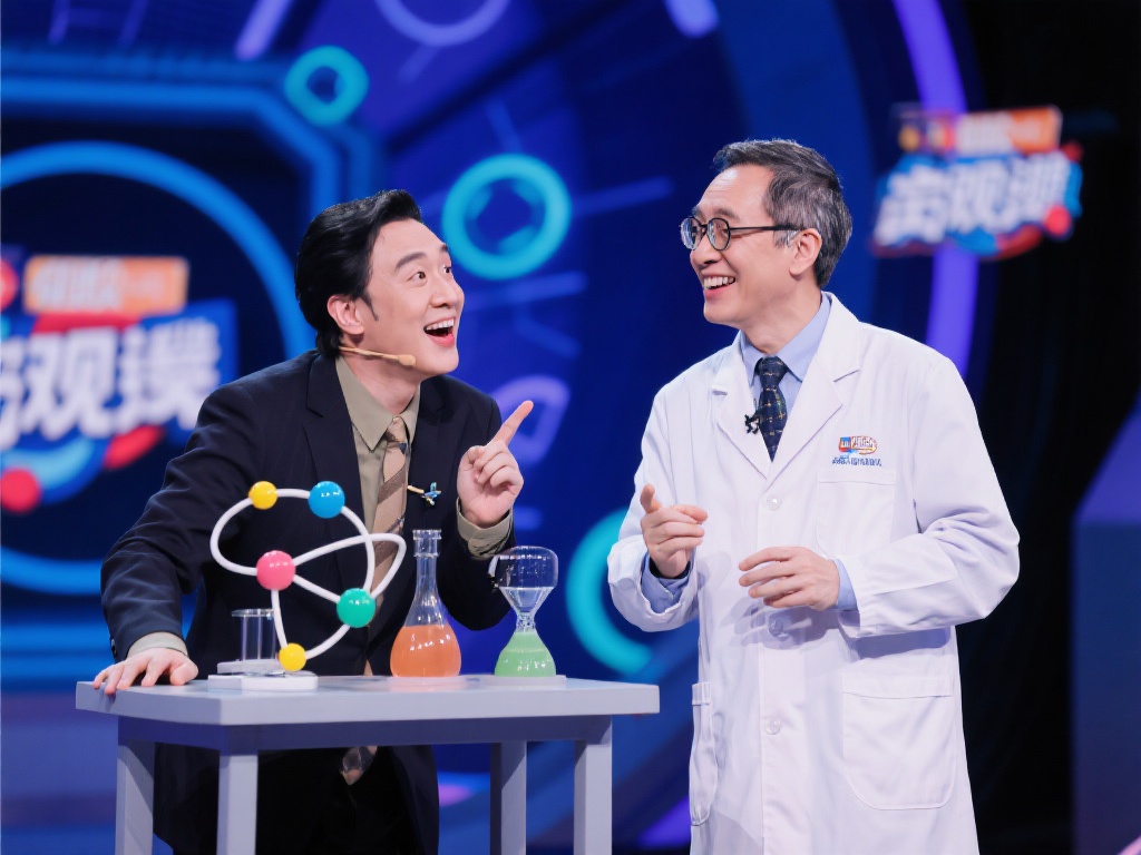 这对组合出乎我的意料! 再比如,某综艺节目曾邀请一位科学家和一位